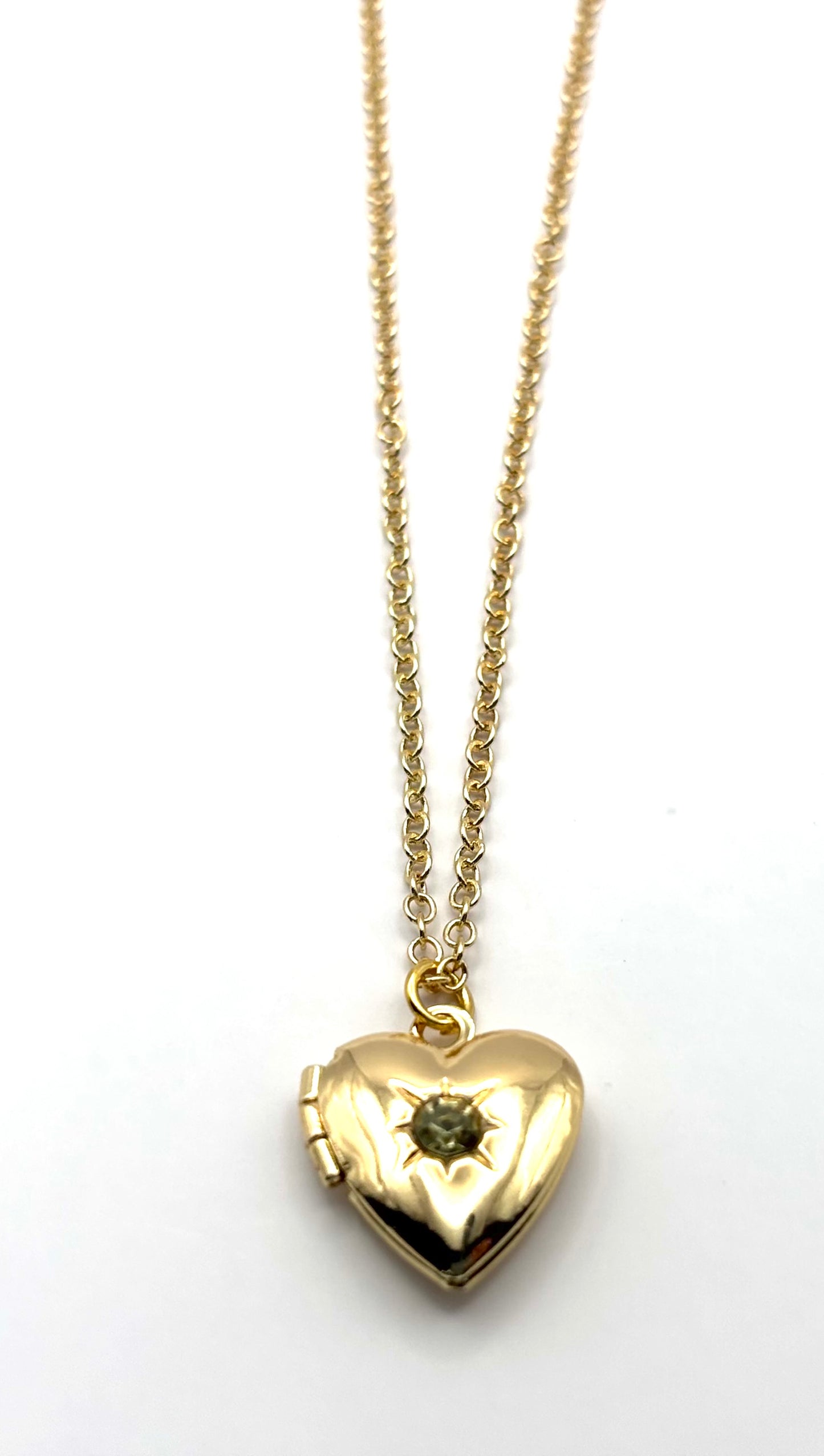 Halskette AMARA - Herz mit Geburtsstein