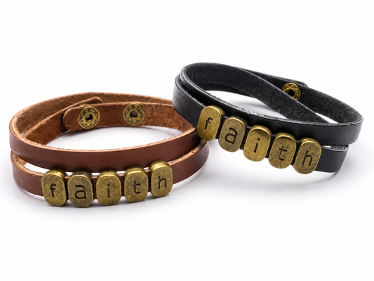 Lederarmband AROHA
