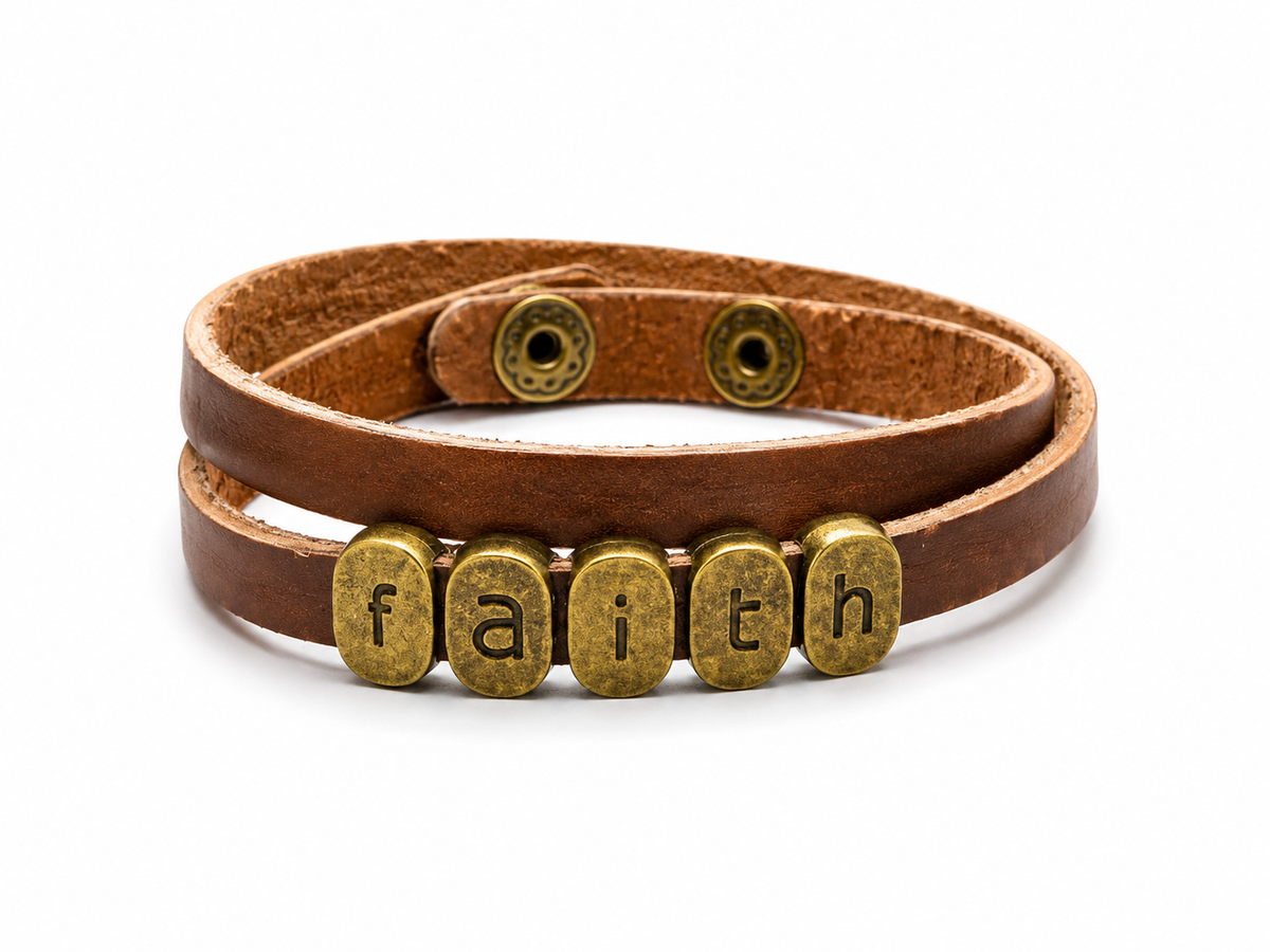 Lederarmband AROHA