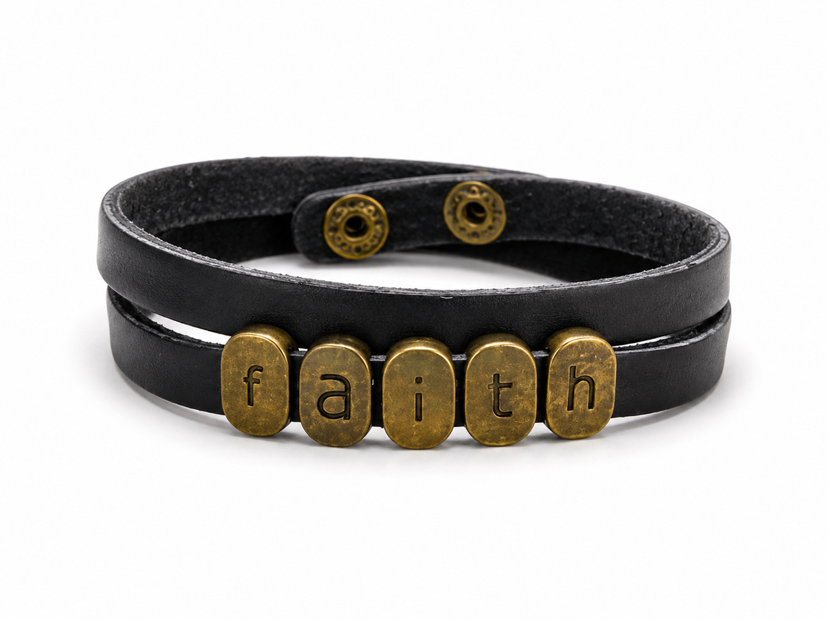 Lederarmband AROHA